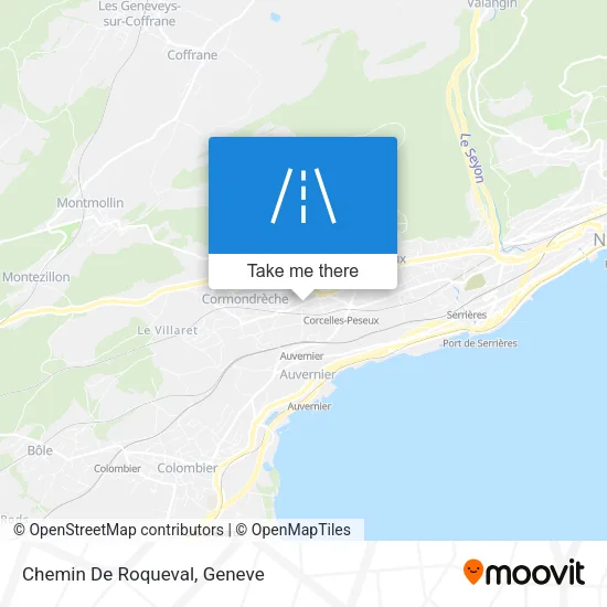 Chemin De Roqueval map