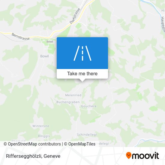 Riffersegghölzli map