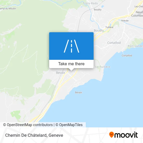 Chemin De Châtelard map