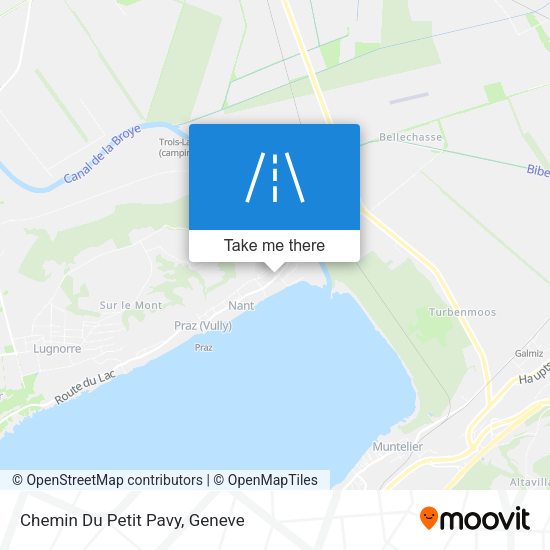 Chemin Du Petit Pavy map