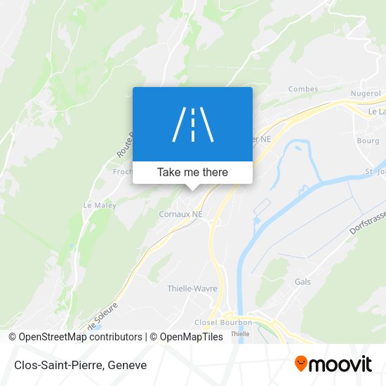 Clos-Saint-Pierre map