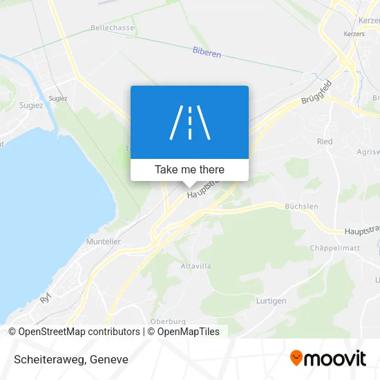 Scheiteraweg map