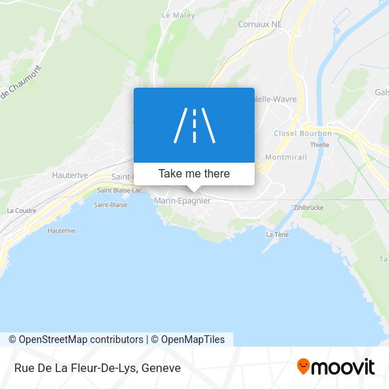 Rue De La Fleur-De-Lys map