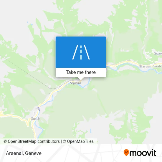 Arsenal map