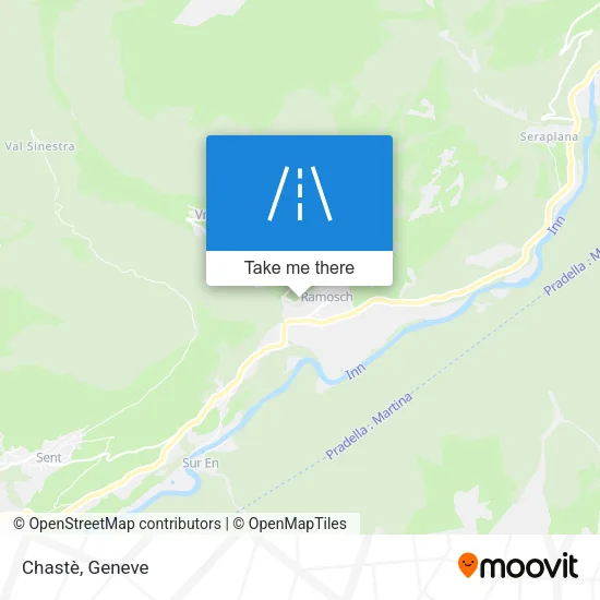 Chastè map