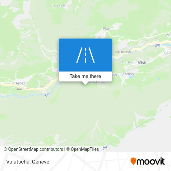 Valatscha map