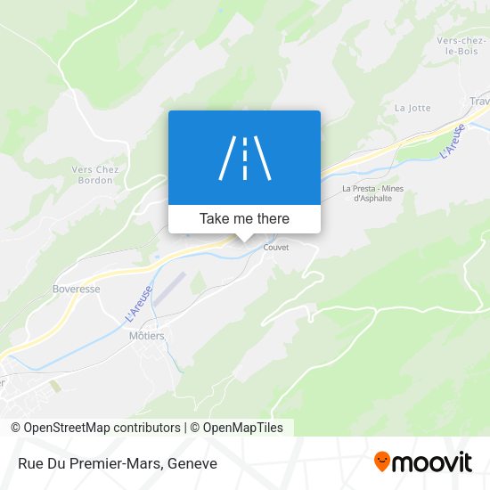 Rue Du Premier-Mars map