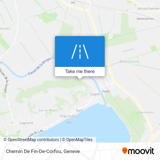 Chemin De Fin-De-Corfou map