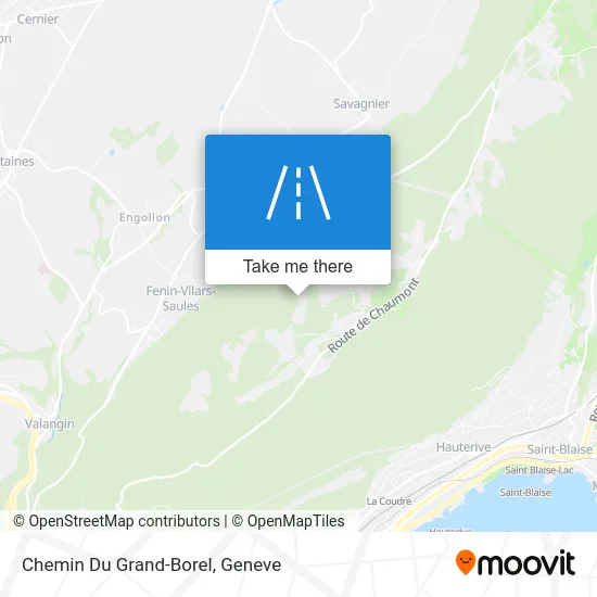 Chemin Du Grand-Borel map