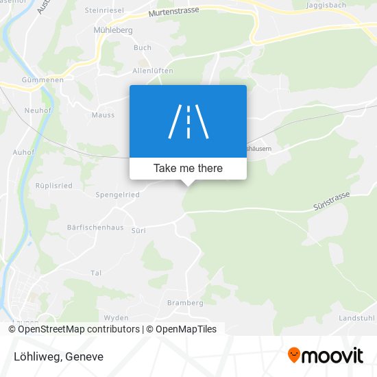 Löhliweg map