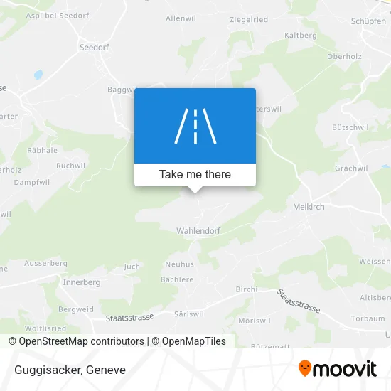 Guggisacker map