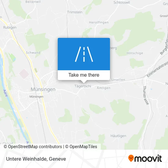 Untere Weinhalde map