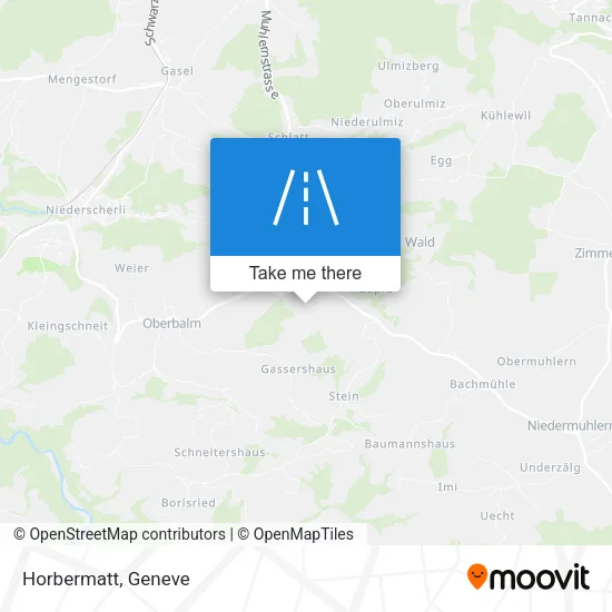 Horbermatt map
