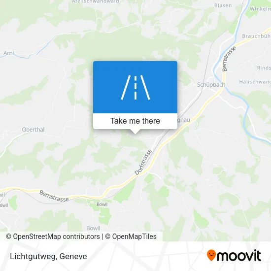 Lichtgutweg map