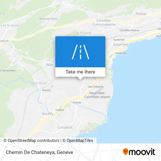 Chemin De Chateneya map