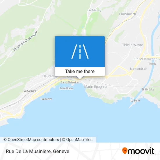 Rue De La Musinière map