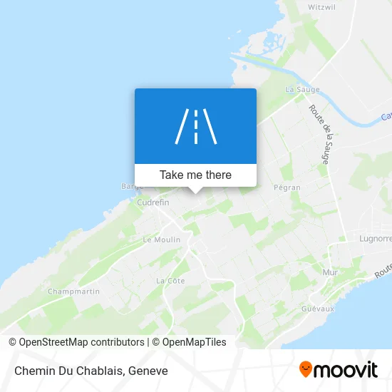 Chemin Du Chablais map