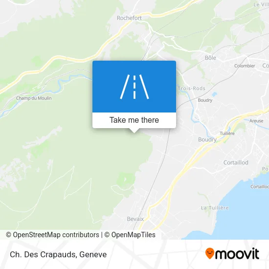 Ch. Des Crapauds map