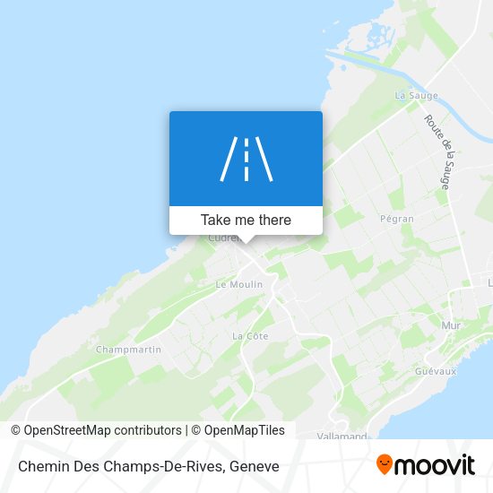 Chemin Des Champs-De-Rives map
