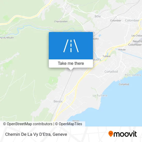 Chemin De La Vy D'Etra map