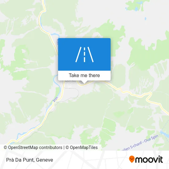 Prà Da Punt map