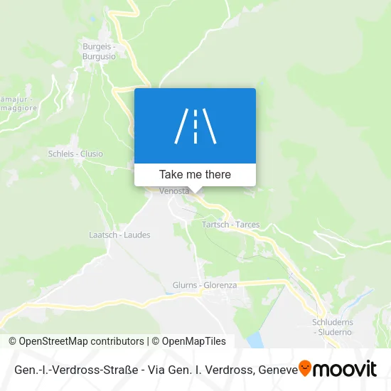 Gen.-I.-Verdross-Straße - Via Gen. I. Verdross map