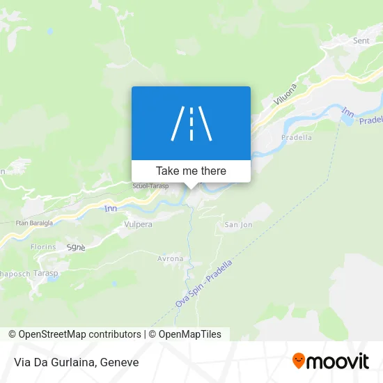 Via Da Gurlaina map