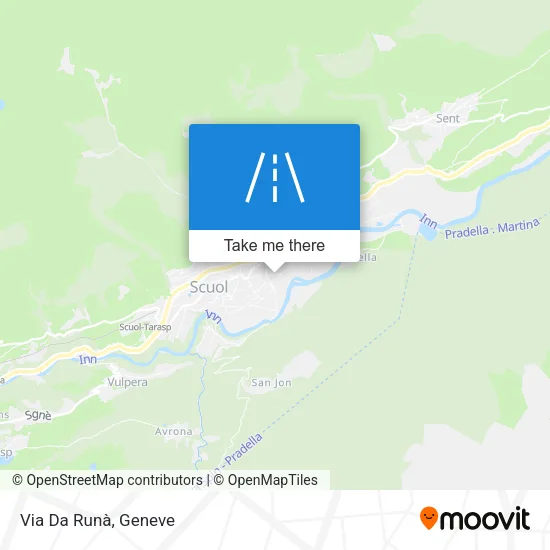 Via Da Runà map