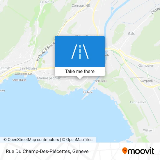 Rue Du Champ-Des-Piécettes map