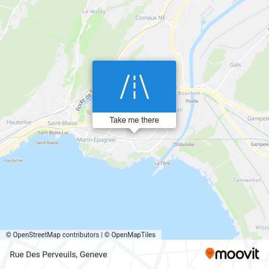Rue Des Perveuils map