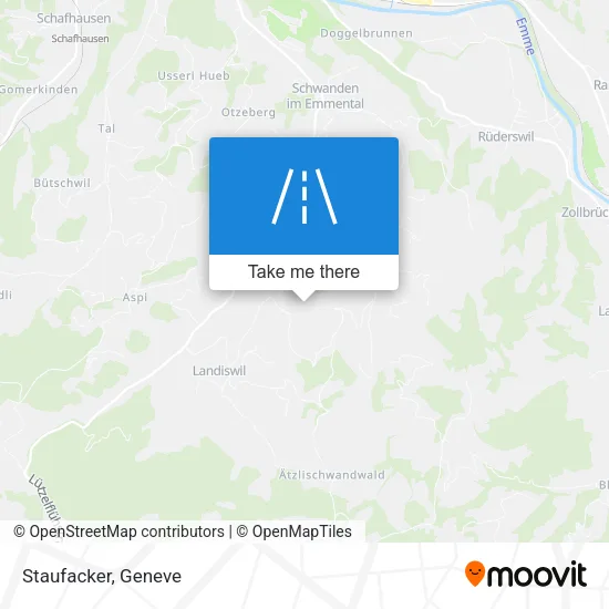 Staufacker map
