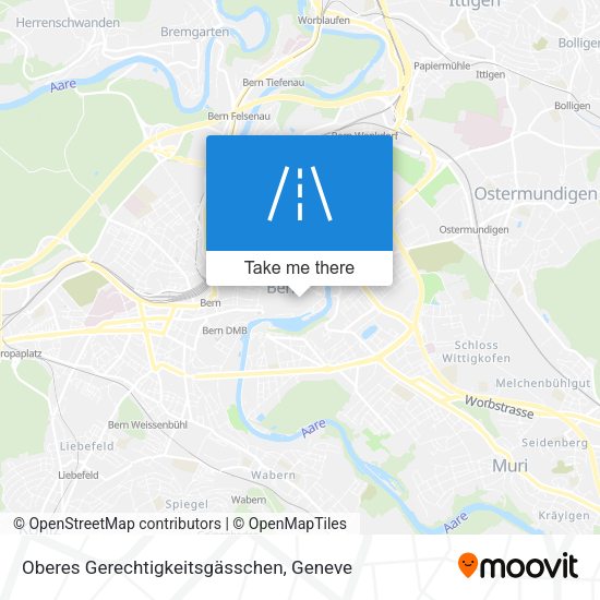 Oberes Gerechtigkeitsgässchen map