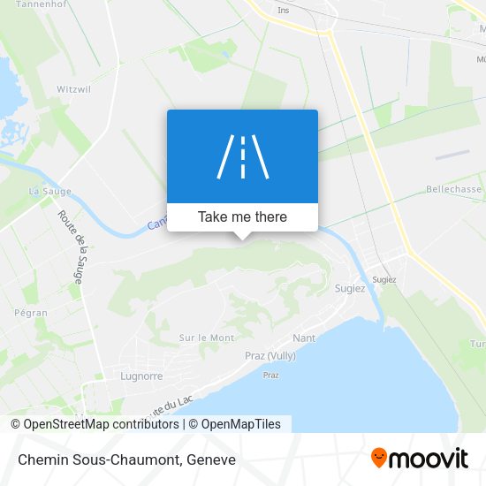 Chemin Sous-Chaumont map