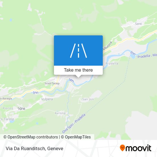 Via Da Ruanditsch map