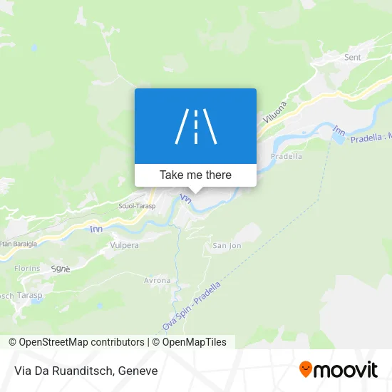 Via Da Ruanditsch map