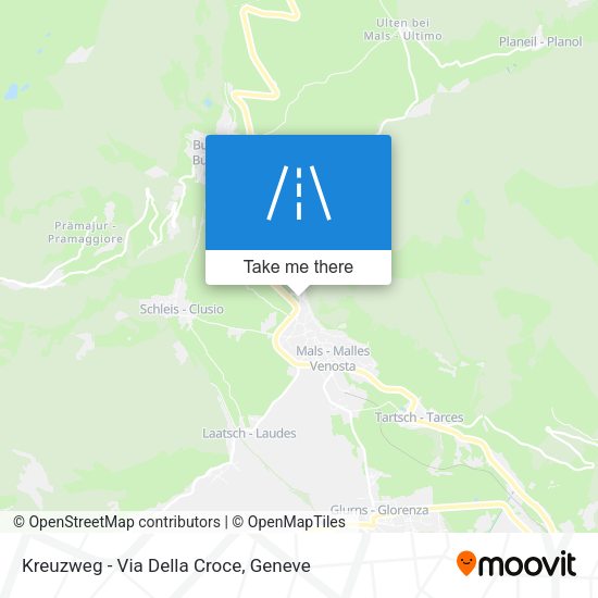 Kreuzweg - Via Della Croce map