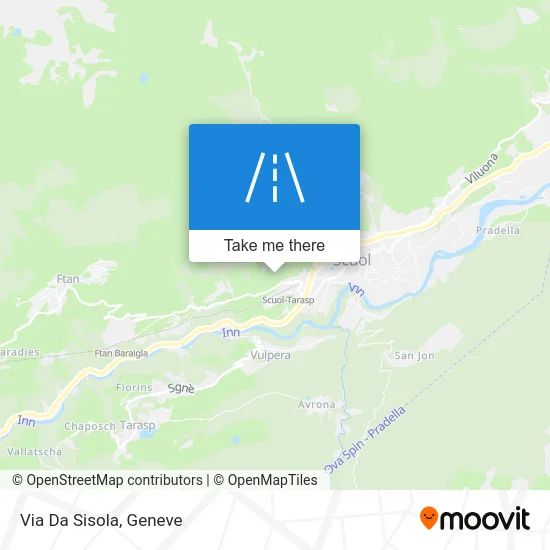 Via Da Sisola map