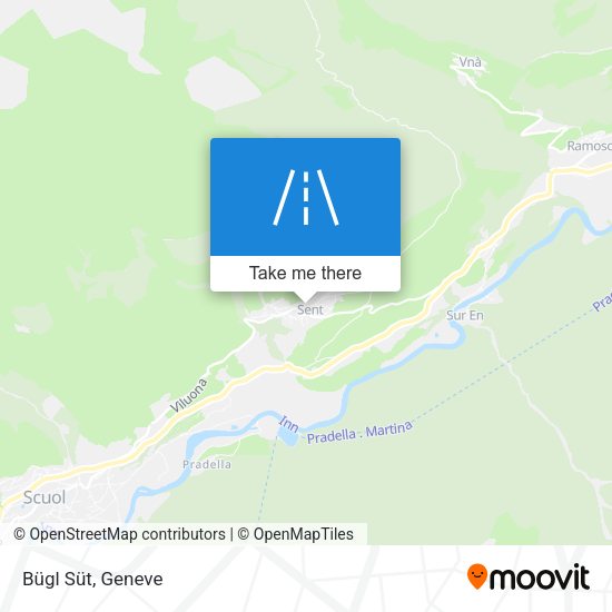 Bügl Süt map