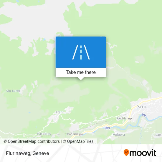 Flurinaweg map