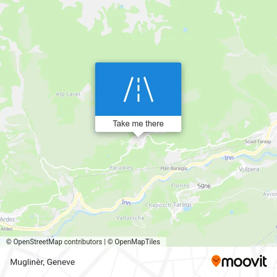 Muglinèr map