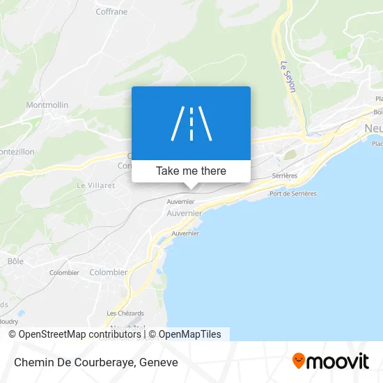 Chemin De Courberaye map