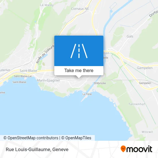 Rue Louis-Guillaume map