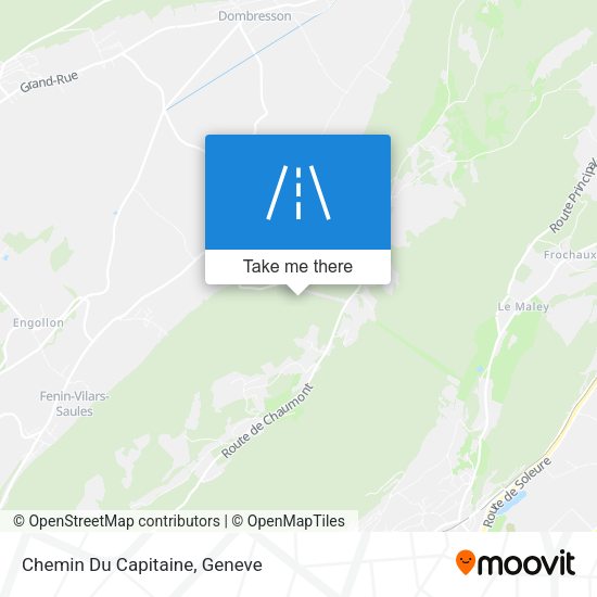 Chemin Du Capitaine map