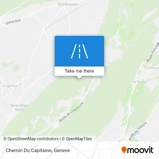 Chemin Du Capitaine map