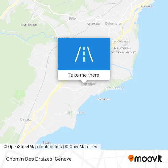 Chemin Des Draizes map