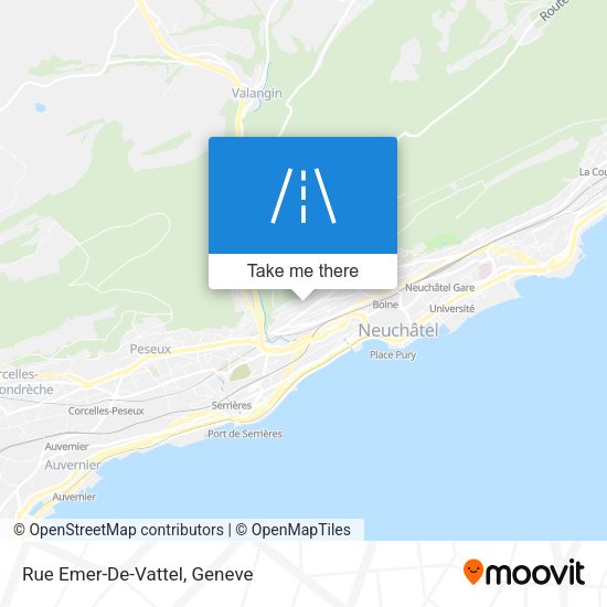 Rue Emer-De-Vattel map