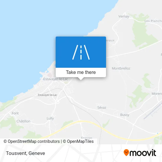Tousvent map