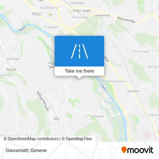Giessmatt map