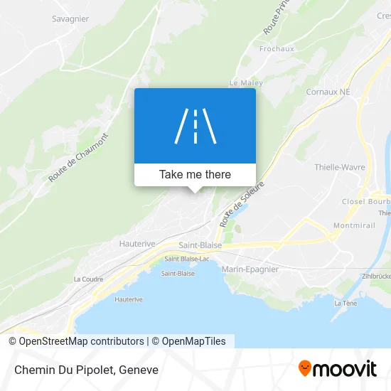 Chemin Du Pipolet map