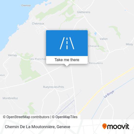 Chemin De La Moutonnière map
